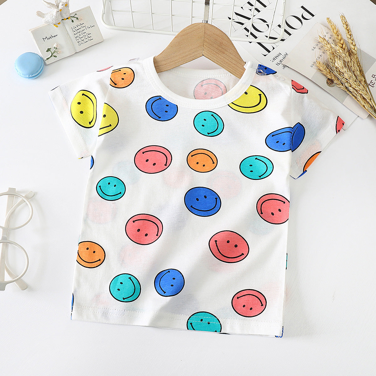 Baby Half-sleeved Bottoming Shirt