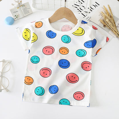 Baby Half-sleeved Bottoming Shirt