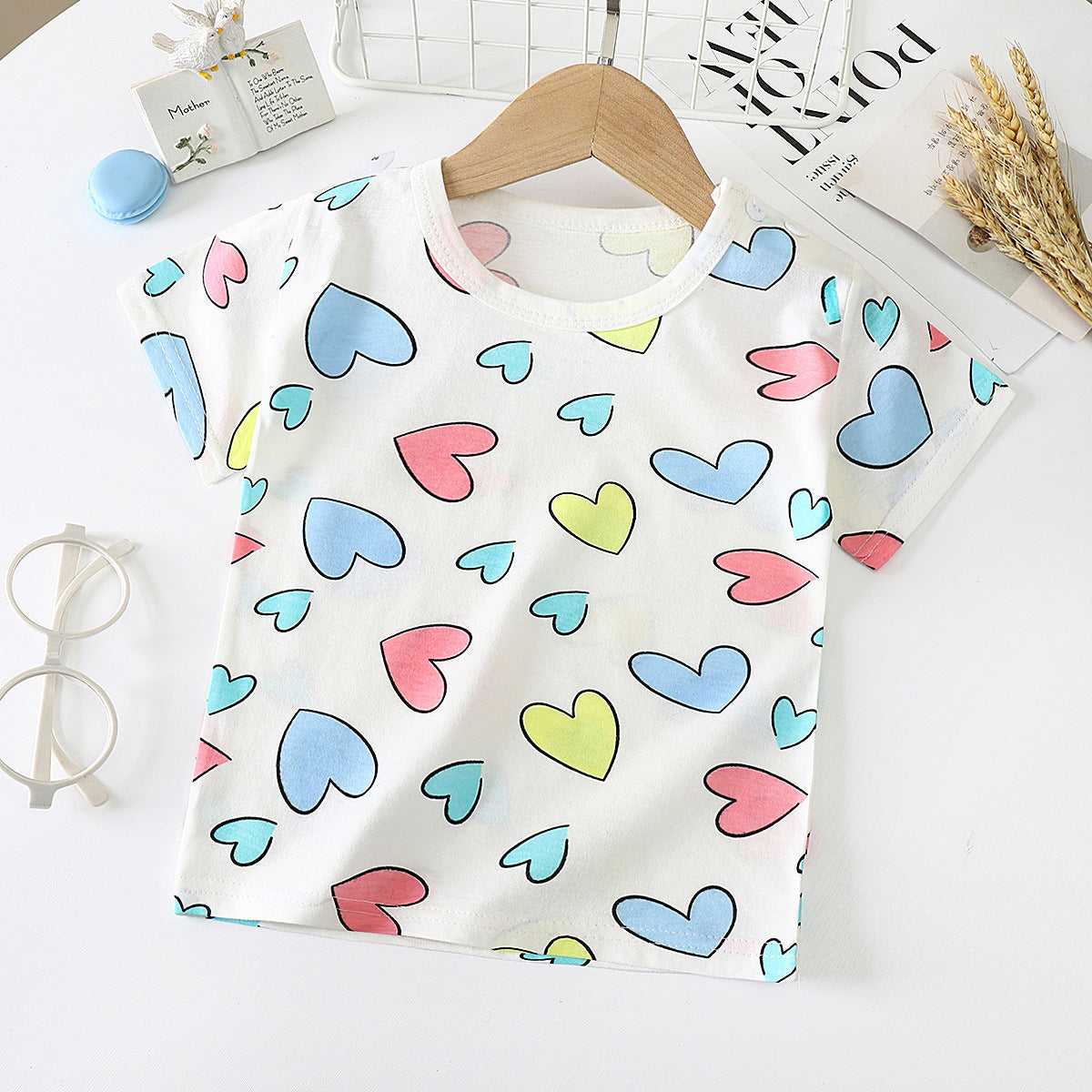 Baby Half-sleeved Bottoming Shirt