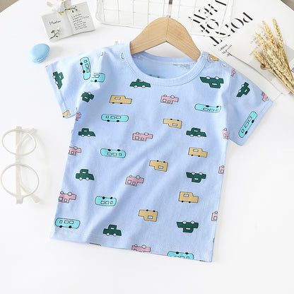 Baby Half-sleeved Bottoming Shirt