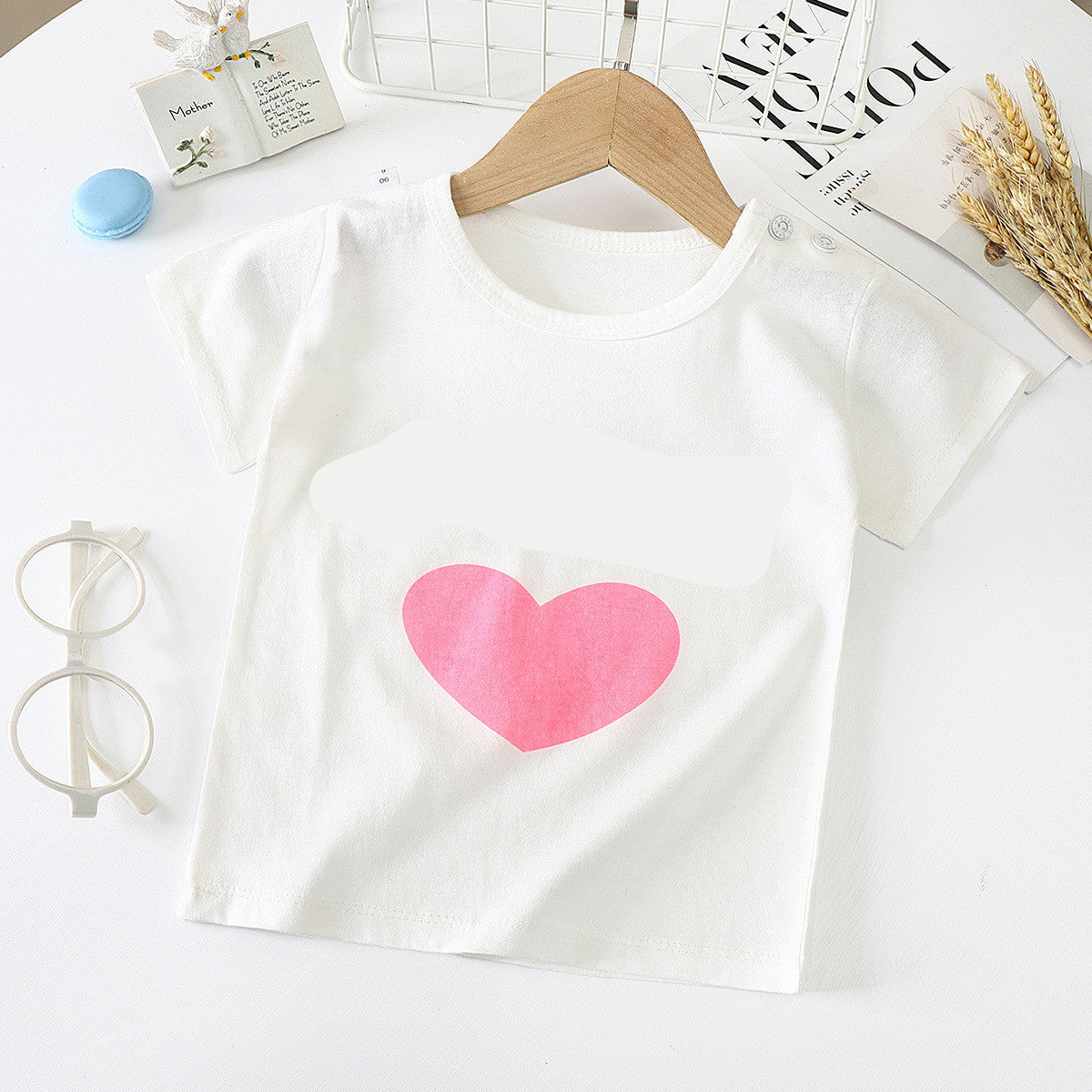 Baby Half-sleeved Bottoming Shirt
