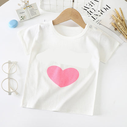 Baby Half-sleeved Bottoming Shirt