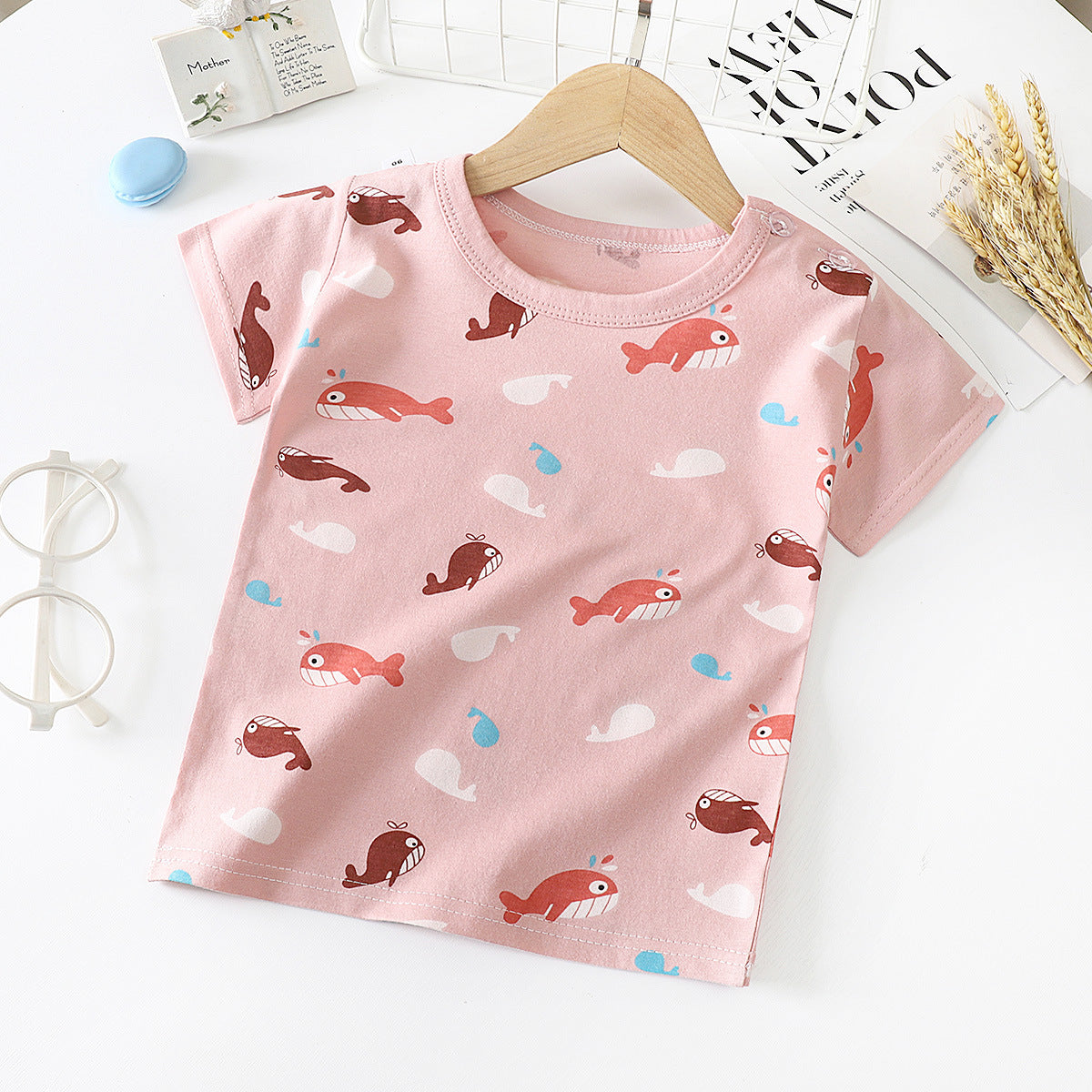 Baby Half-sleeved Bottoming Shirt