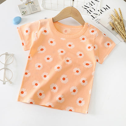 Baby Half-sleeved Bottoming Shirt