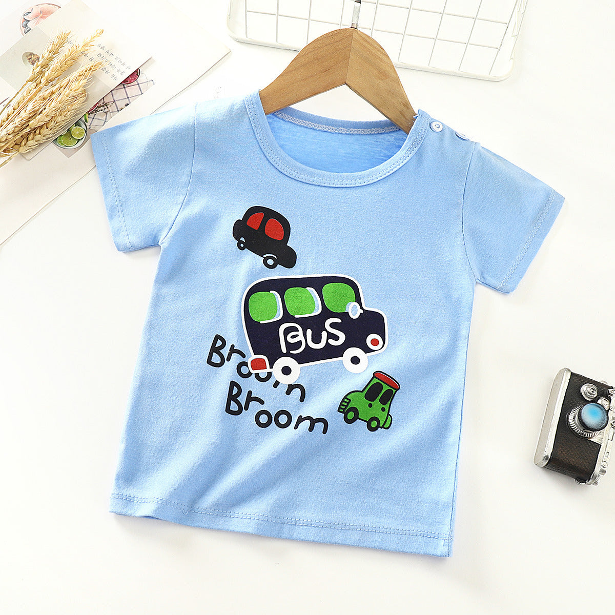 Baby Half-sleeved Bottoming Shirt