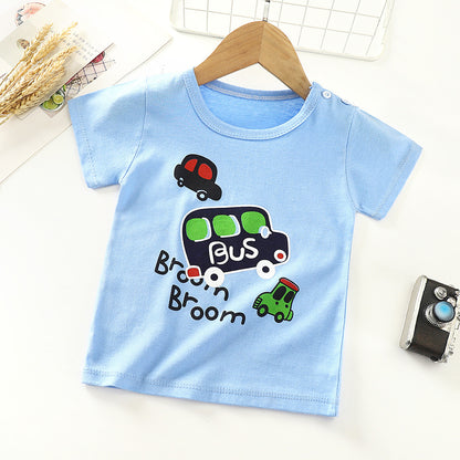 Baby Half-sleeved Bottoming Shirt
