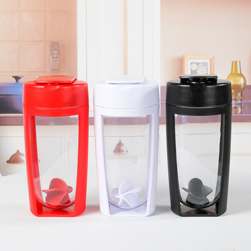 Fitness Plastic Protein Powder Mixing Cup With Ball
