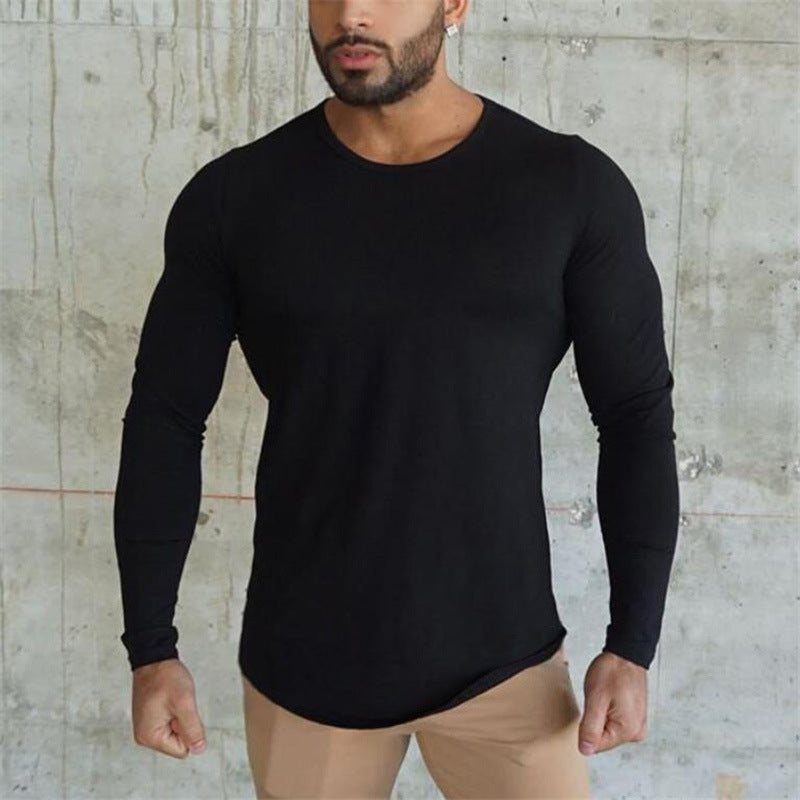 Men's Fitness Slim Long Sleeve T-shirt