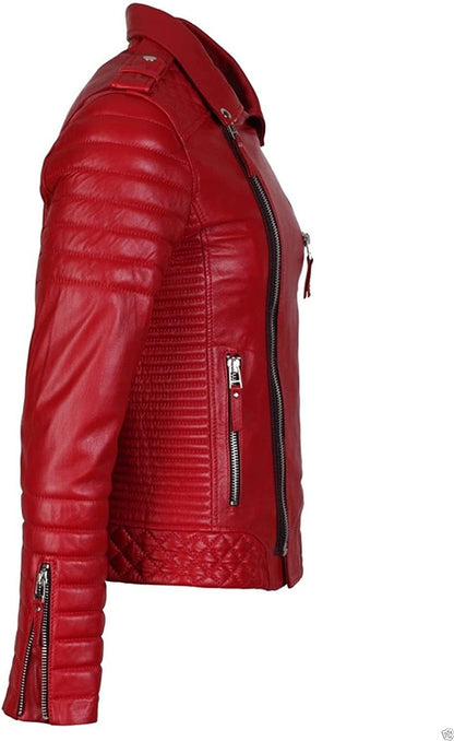 Thick Collar European Double Zipper Jacket