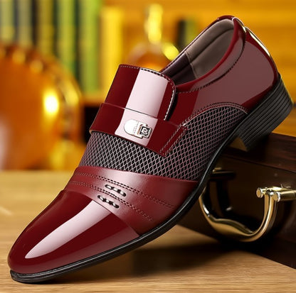Leather shoes