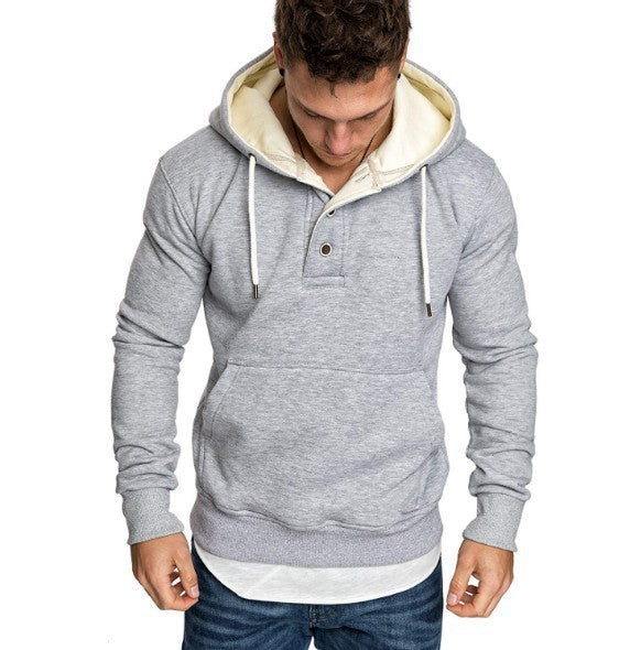 Patchwork men hoodie