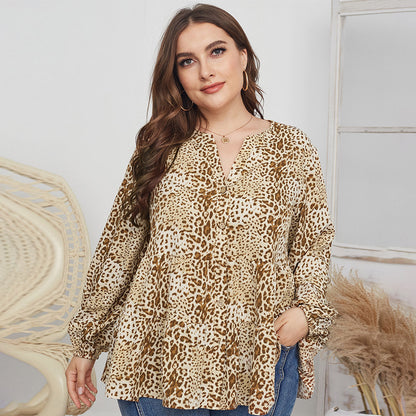 Original Plus Size Top Long Sleeve Shirt