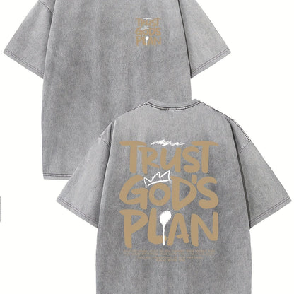 Men's High Quality Cotton Pattern T-shirt