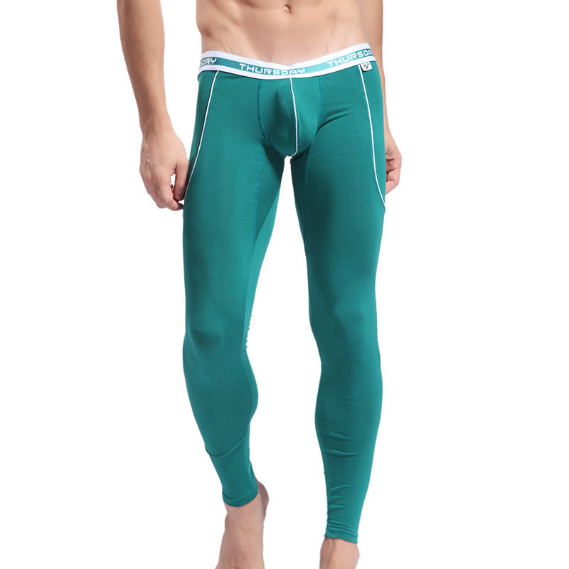 Men's Viscose Soft Slim-fit Stretch Long Johns