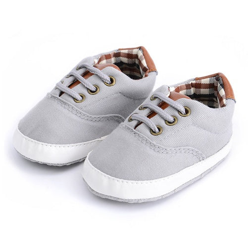Lace soft bottom baby shoes