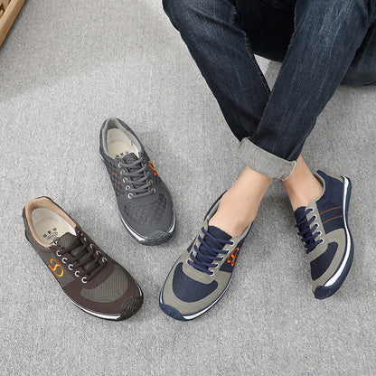 Cotton Linen Outdoor Walking Running Men's Shoes