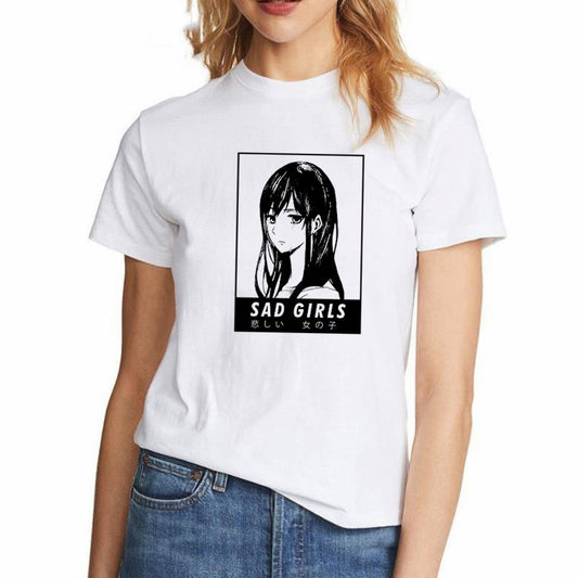 Round neck short sleeves