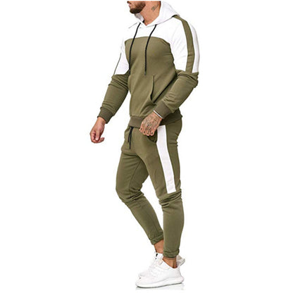 Men's sports and leisure hoodie