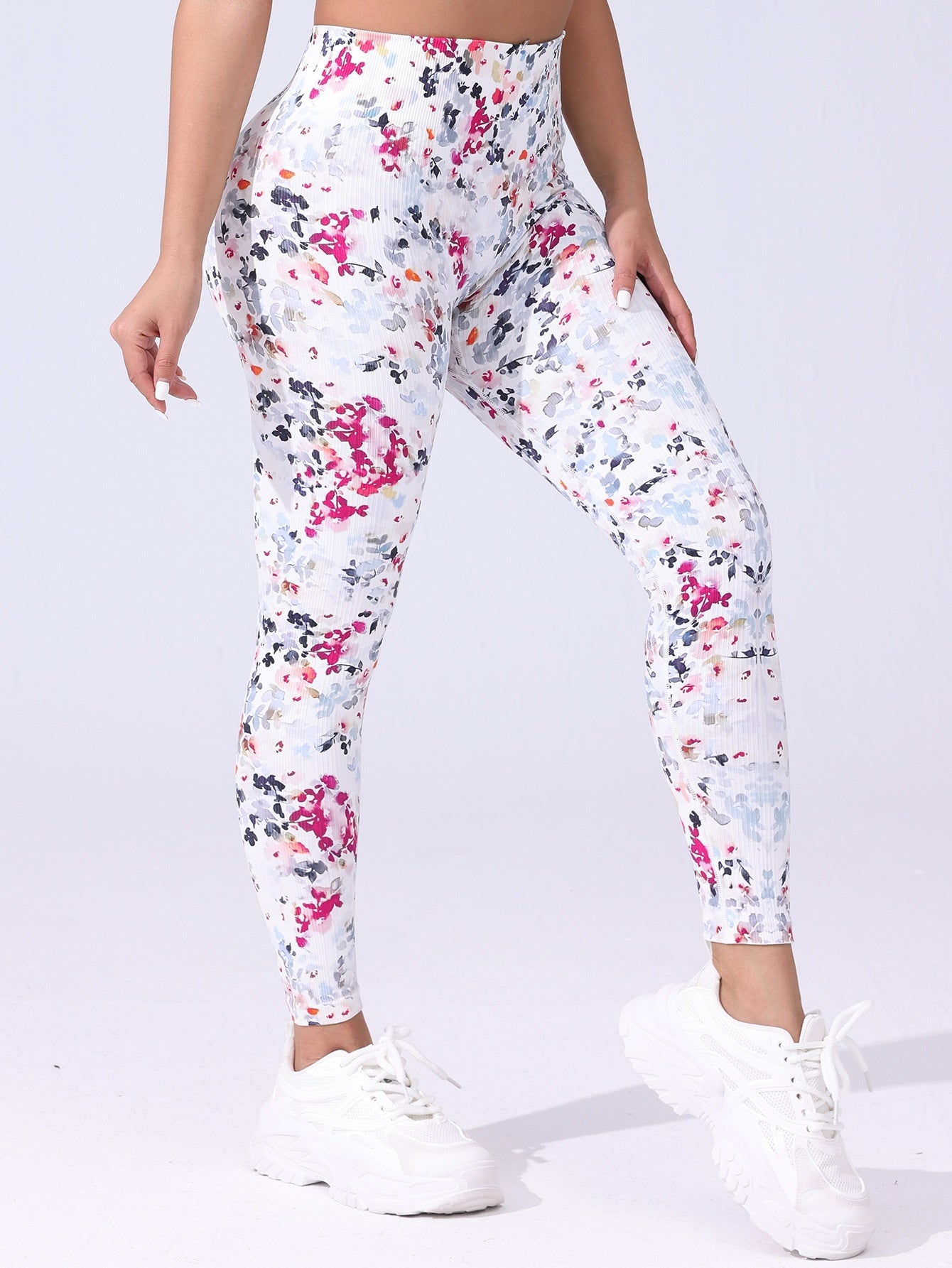 Fitness Pants Peach Hip High Waist Running Sports