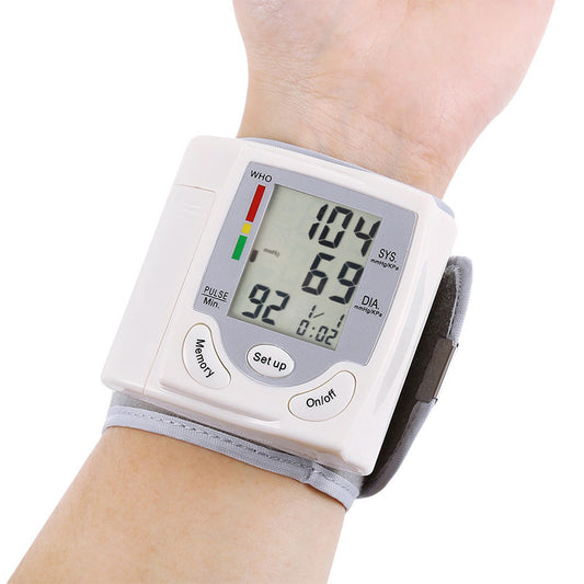 Wrist Blood Pressure Monitor, Fully Automatic