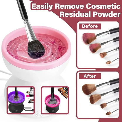 Electric Makeup Brush Cleaner Machine Cosmetic