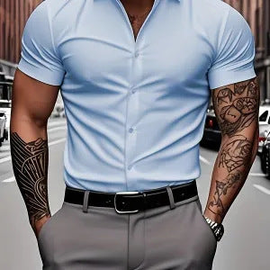 Short Sleeve Men's Shirt