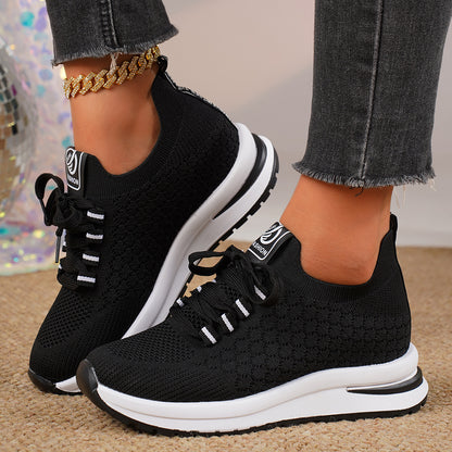 Women's Lace Up Mesh Sneaker