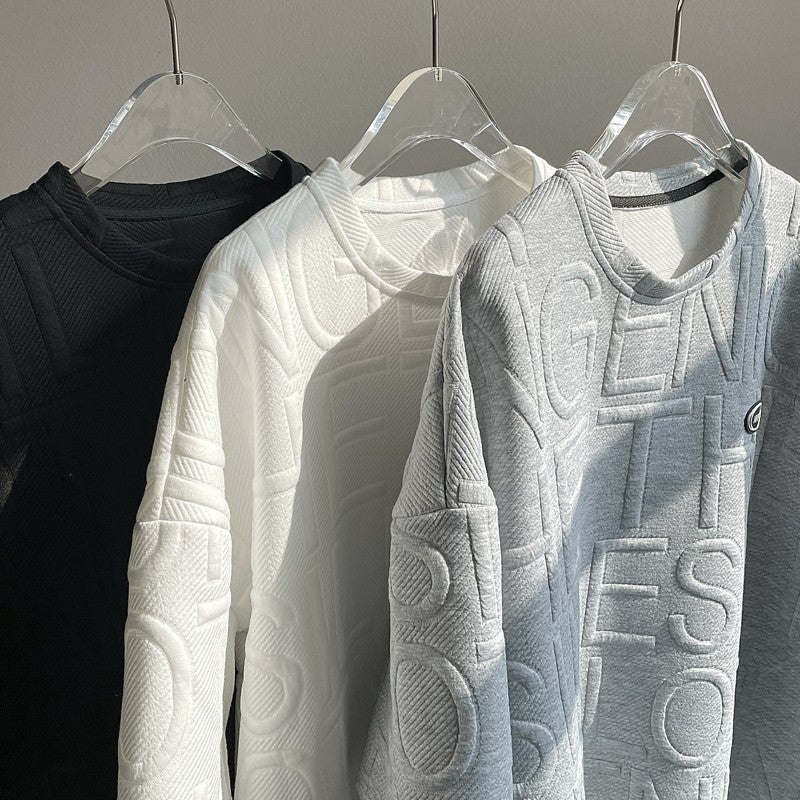 Three-dimensional Men's Sleeve Loose T-Shirt