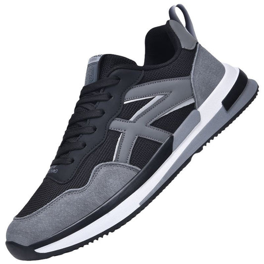 Men's Leather Comfortable Breathable Sneaker