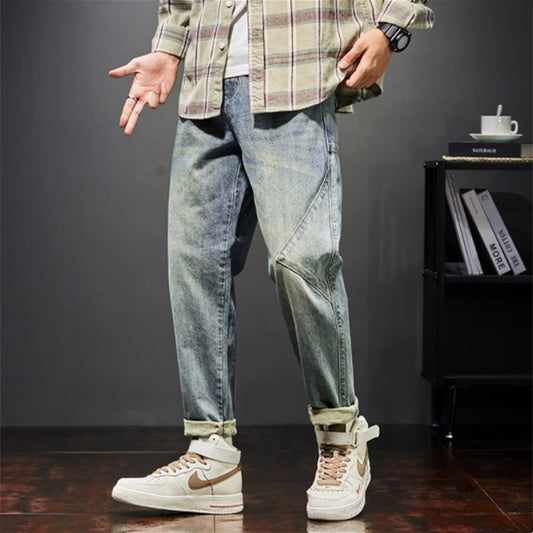 Loose Straight Tube Haren Jeans