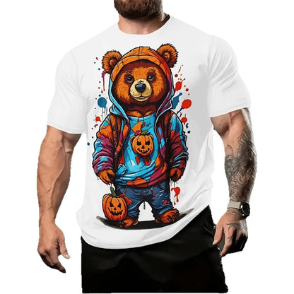 Men's Loose Cartoon 3d T-Shirt