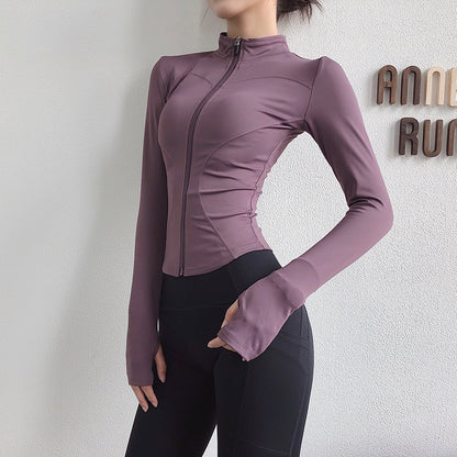 Fitness Long-sleeved Tight Jacket Workout
