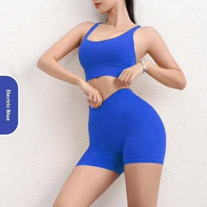 Three Points Peach Nude Workout Pants