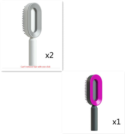 Self Cleaning Hair Brush Hair Loss Airbag Massage