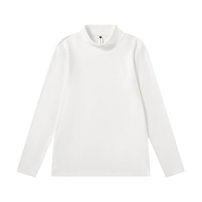 Pullover Stand Collar Boys Undershirt