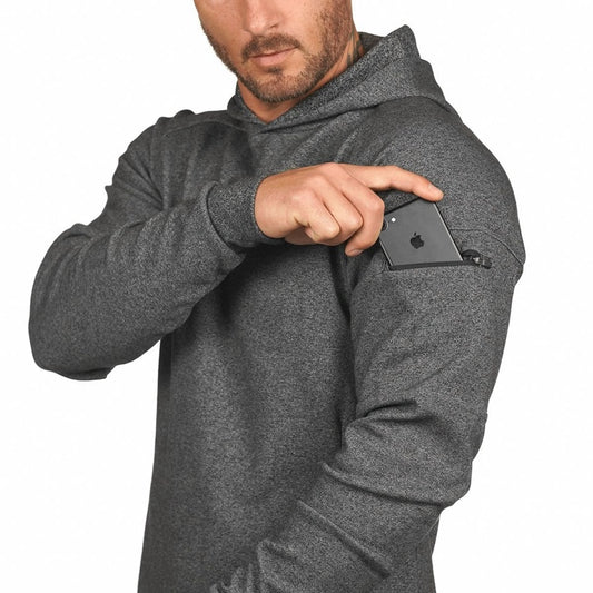 Men's leisure hoodie