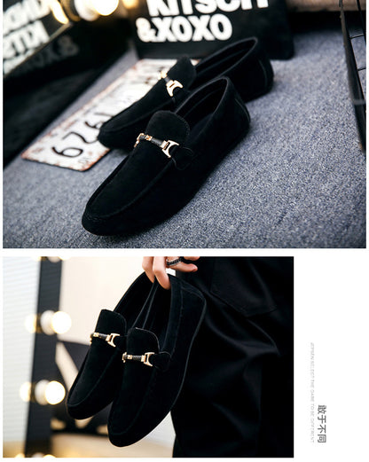 Men shoes peas shoes