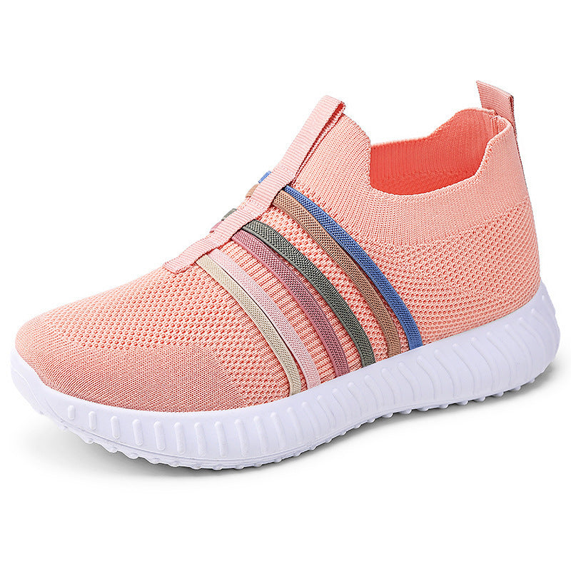Women's Mesh Surface Plus Size Soft Bottom Pumps
