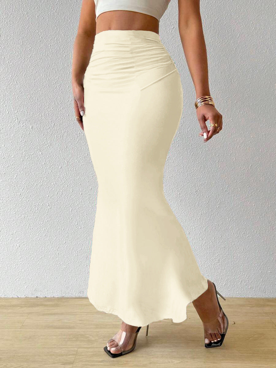 Zebra Pattern Slimming Skirt