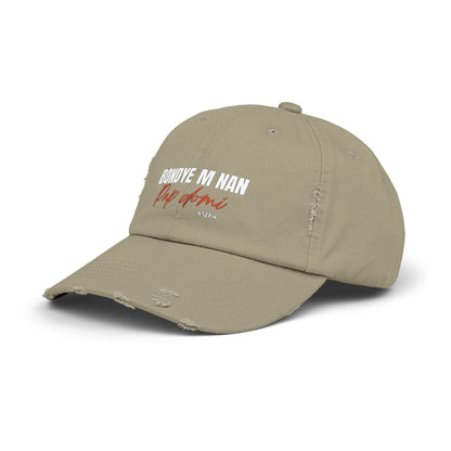 Unisex Cap Design "Bondye m nan pap Domi"