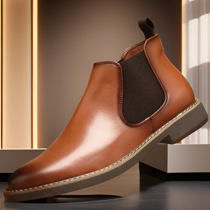 Men's British Style Leather Boots