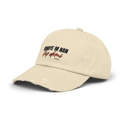 Unisex Cap Design "Bondye m nan pap Domi"