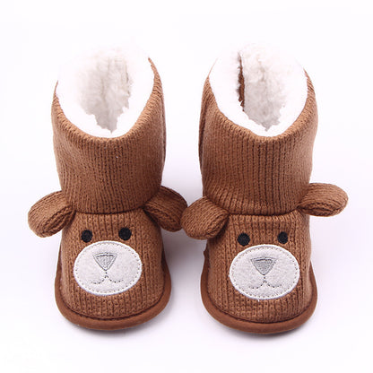 New bear knitting plus baby shoes