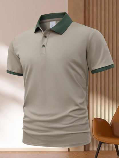 Polo Shirt T-shirt High-end Lapel