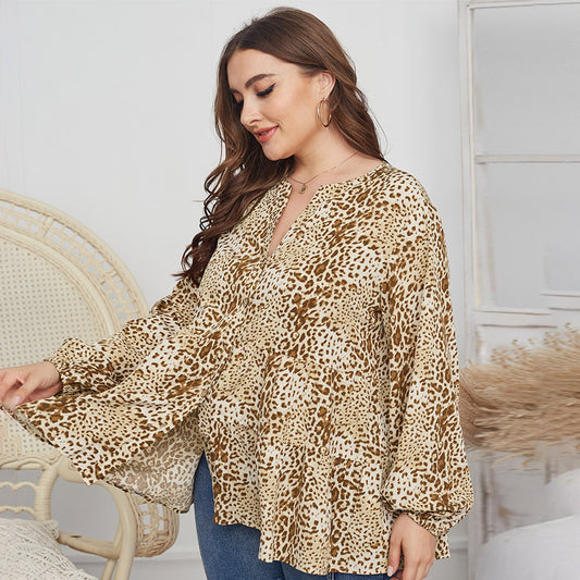 Original Plus Size Top Long Sleeve Shirt