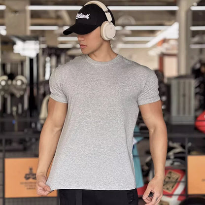 Nice Closed Short-sleeved T-shirt Men