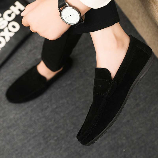 Gommino Korean Fashion Slip-on Men Shoes