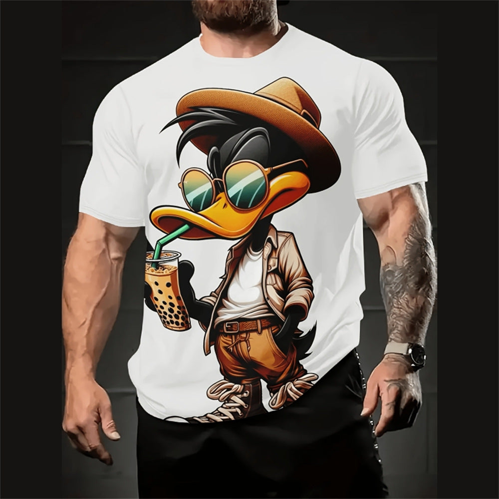 Men's Loose Cartoon 3d T-Shirt