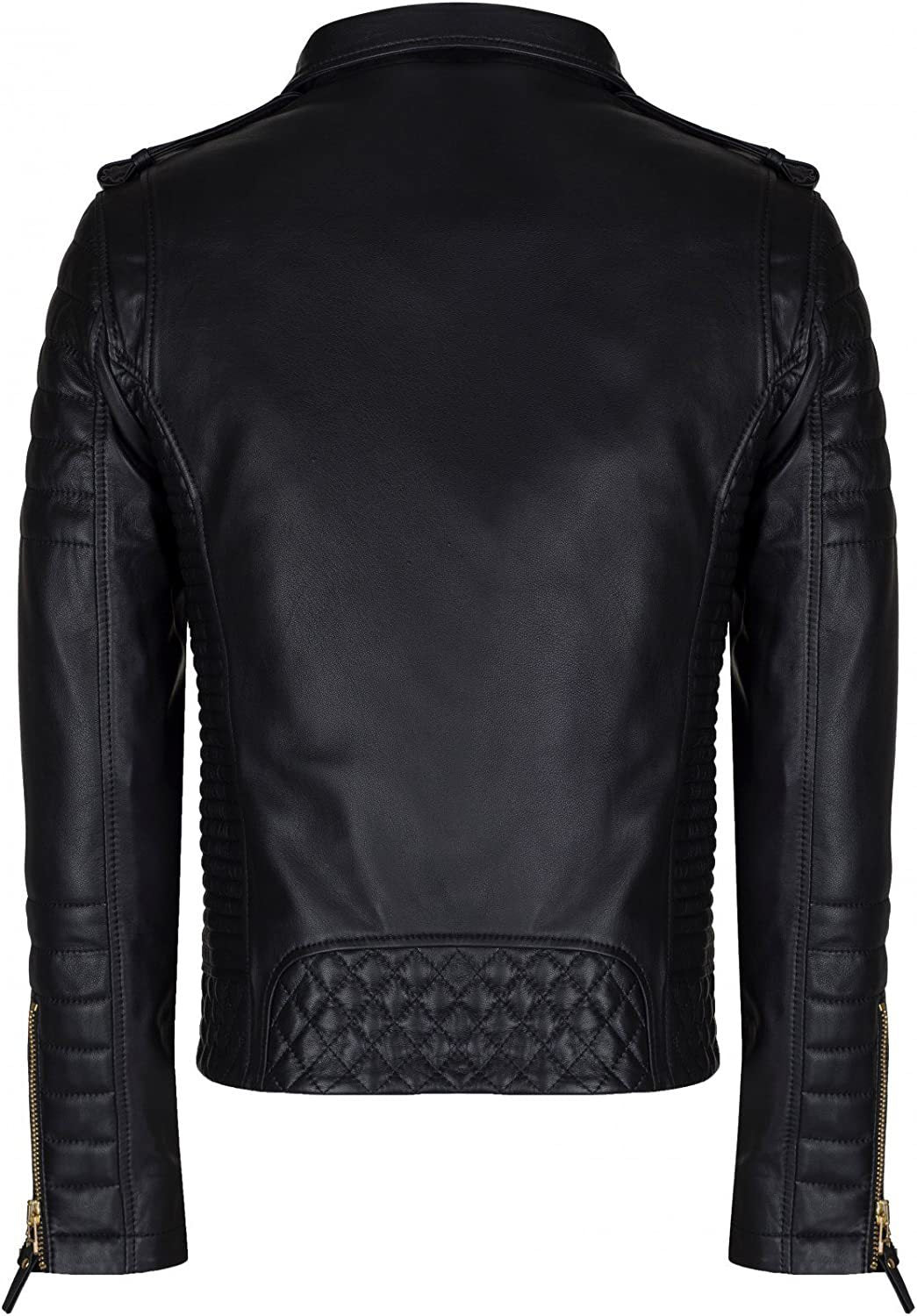 Thick Collar European Double Zipper Jacket