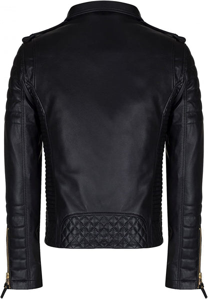 Thick Collar European Double Zipper Jacket